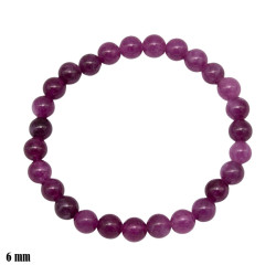 Bransoletka z kamieni [agat fuksja] - MF41044